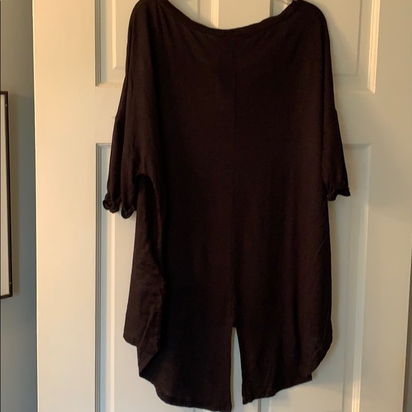 Lucky Brand blouse. Medium. Black. Viscose. New! - Picture 5 of 6